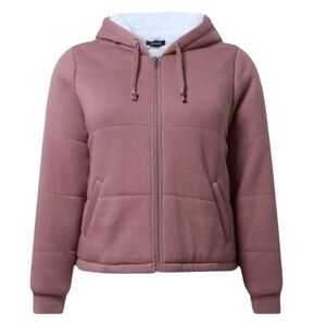 Size 2: Torrid Fleece Fur Lined Bomber